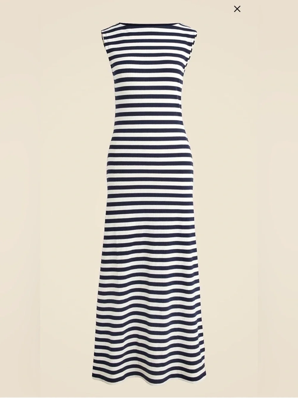 J.crew Knit boatneck midi dress in stripe - Picture 2 of 8